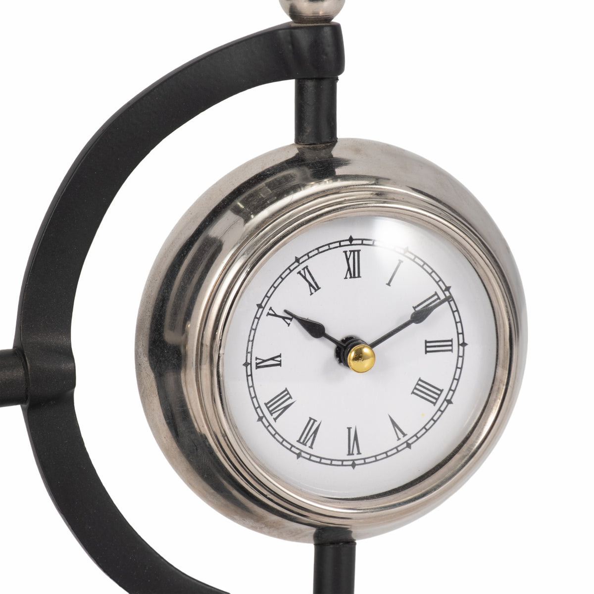 Rexcross Silver Clock — 8″ — additional view