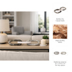 Riderlake Gray Decor — 1″ — additional view