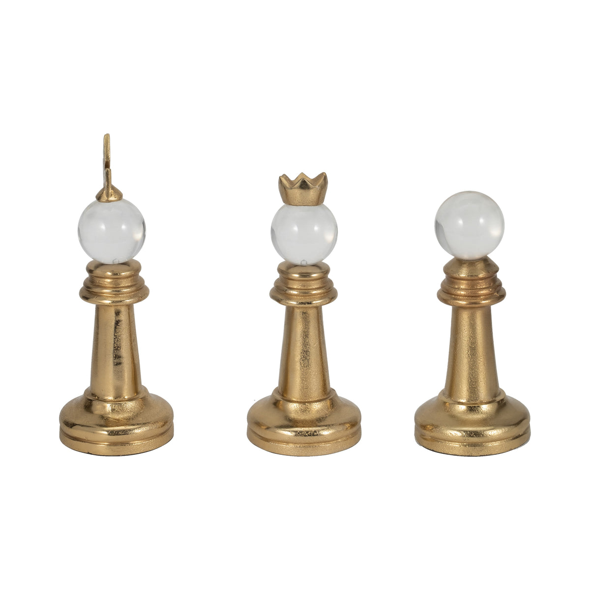Brynstone Set of 3 Gold Decor — 10″ — additional view
