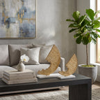 Gradygrove Set of 2 Gold Decor — 10″ — additional view