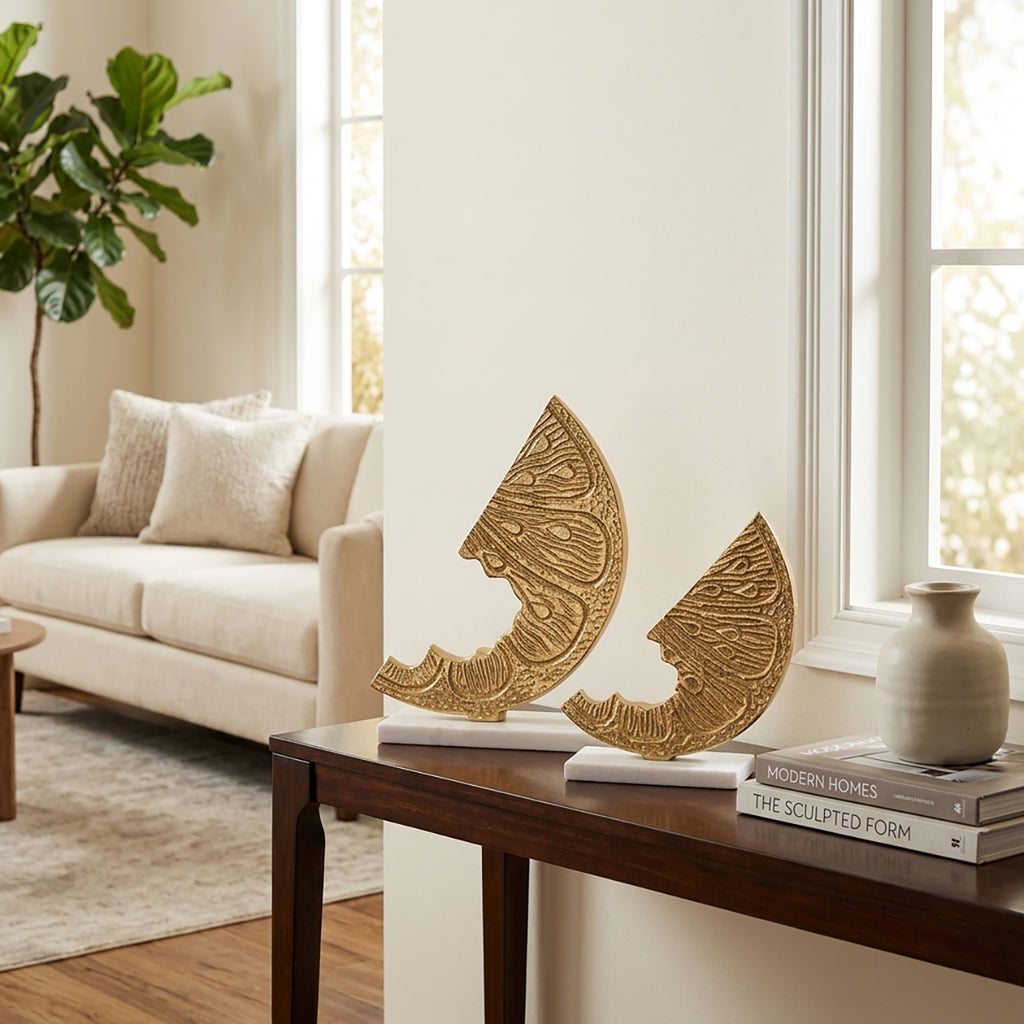 Gradygrove Set of 2 Gold Decor — 10″ — additional view