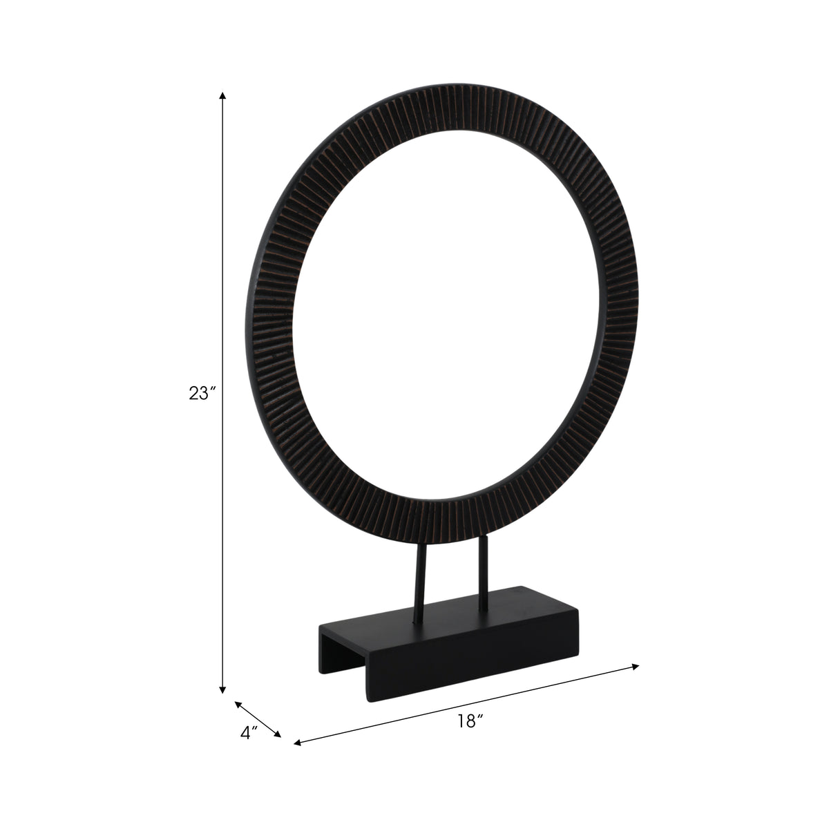 Flemmingwick Black Decor — 23″ — additional view