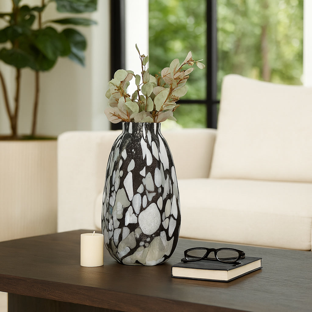 Gaigemill Gray Glass Vase — 20″ — additional view