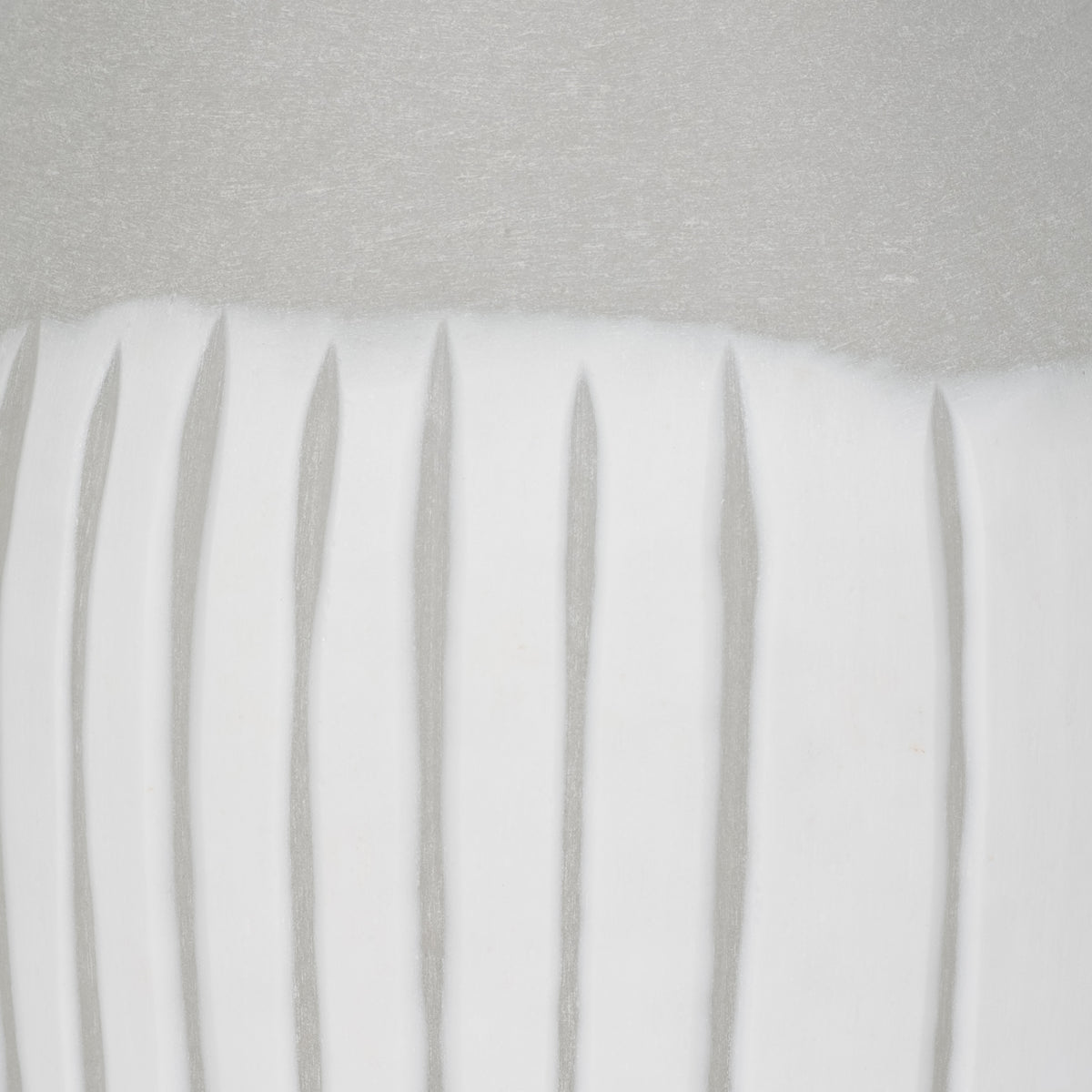 Thornby White Glass Vase — 17″ — additional view