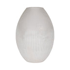 Adlergrove White Glass Vase — 18″ — additional view