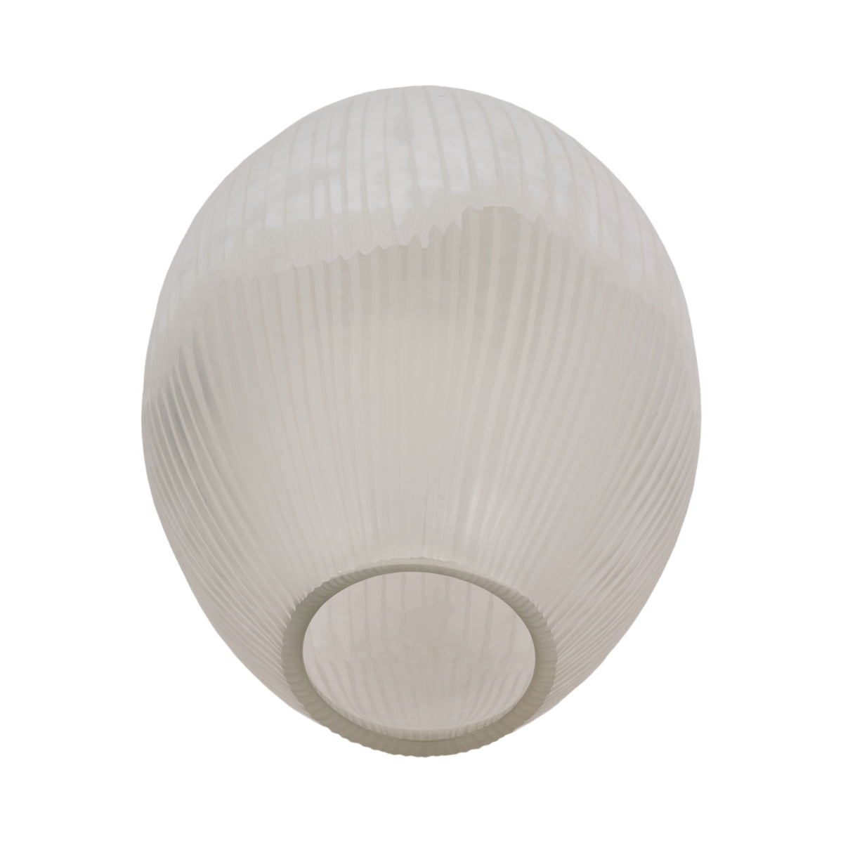 Adlergrove White Glass Vase — 18″ — additional view