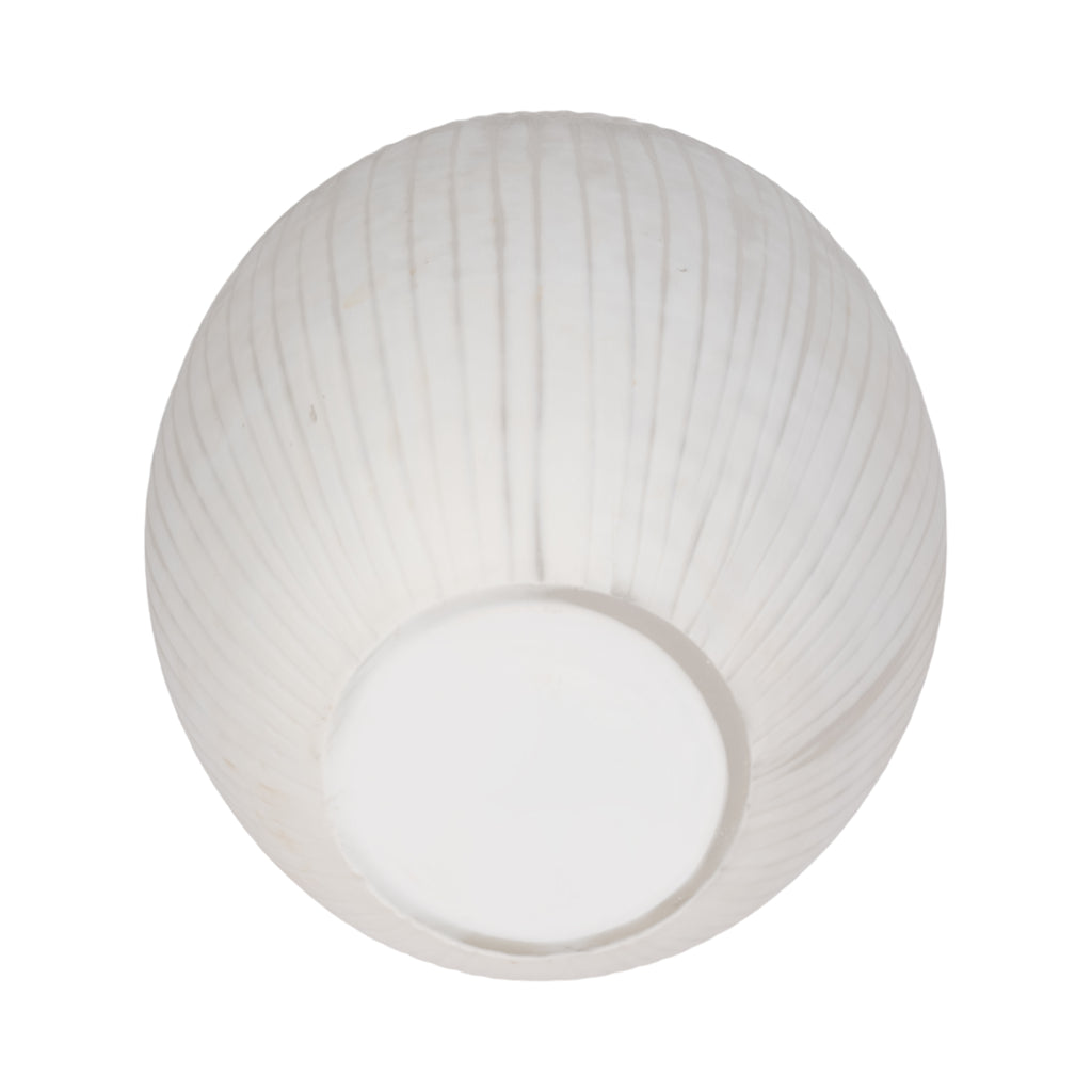 Adlergrove White Glass Vase — 18″ — additional view