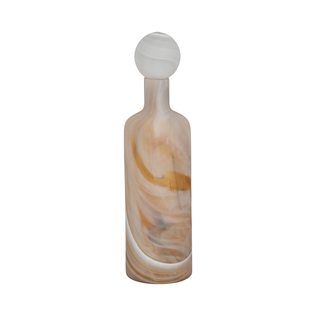 Newtongrove Gray Glass Vase — 16″ — additional view