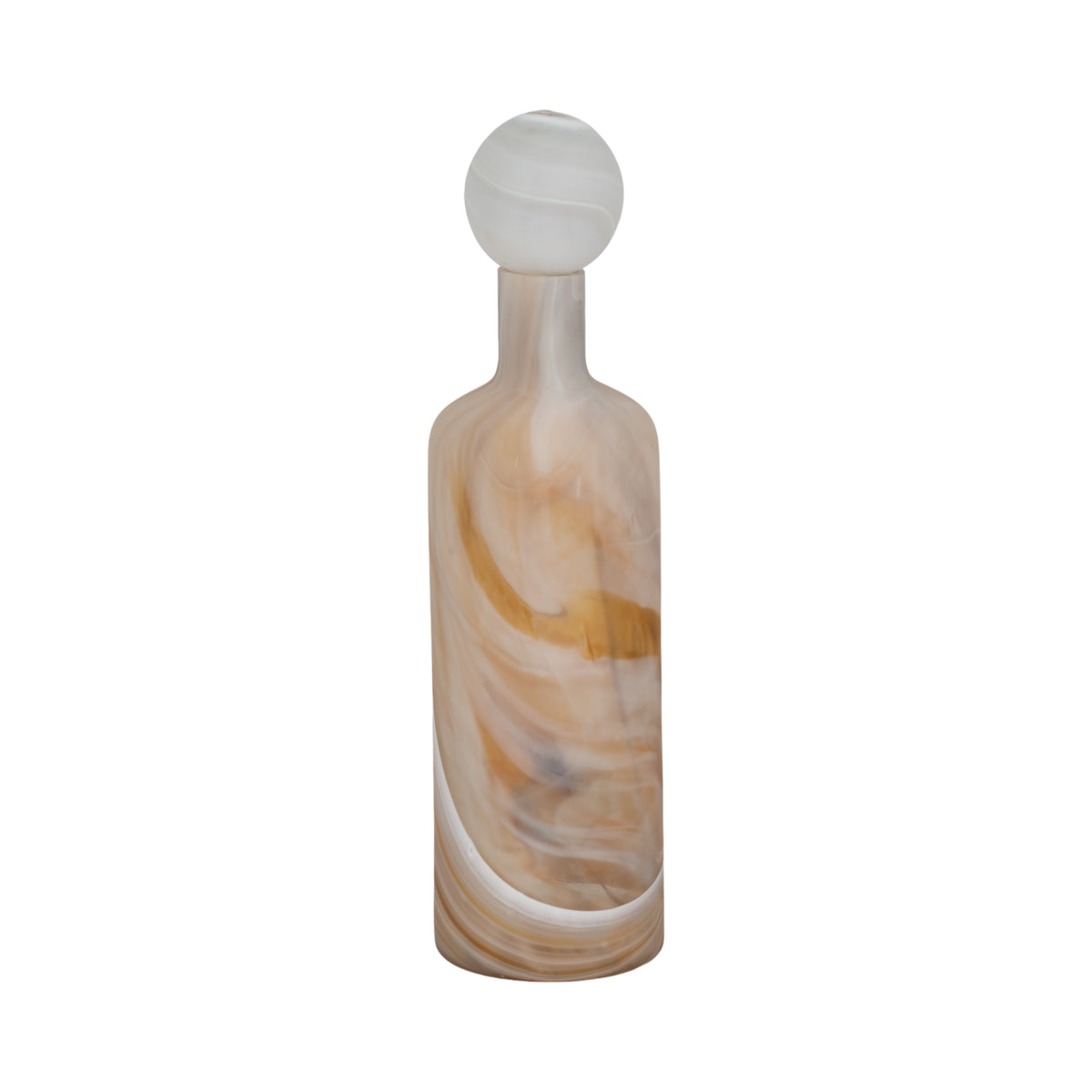Newtongrove Gray Glass Vase — 16″ — additional view