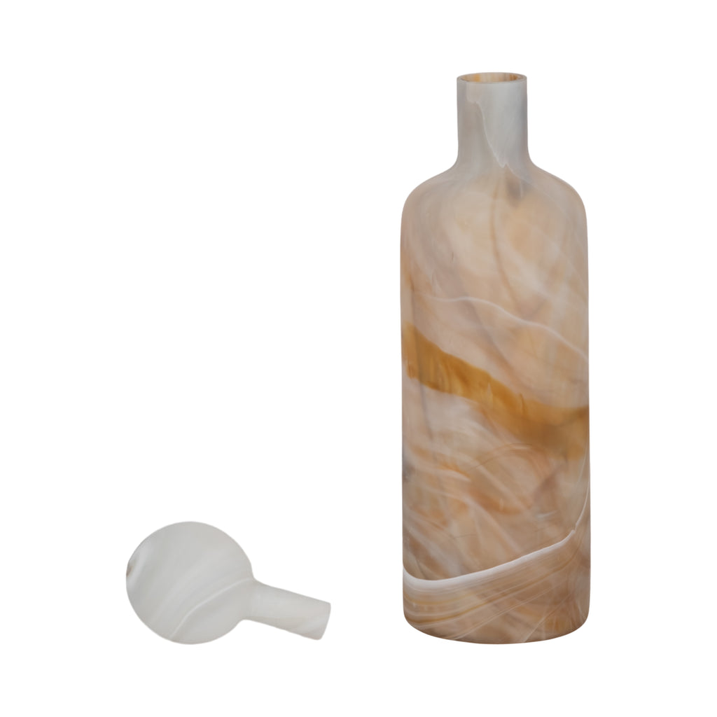 Newtongrove Gray Glass Vase — 16″ — additional view