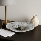 Denverridge Gray Plate — 4″ — additional view