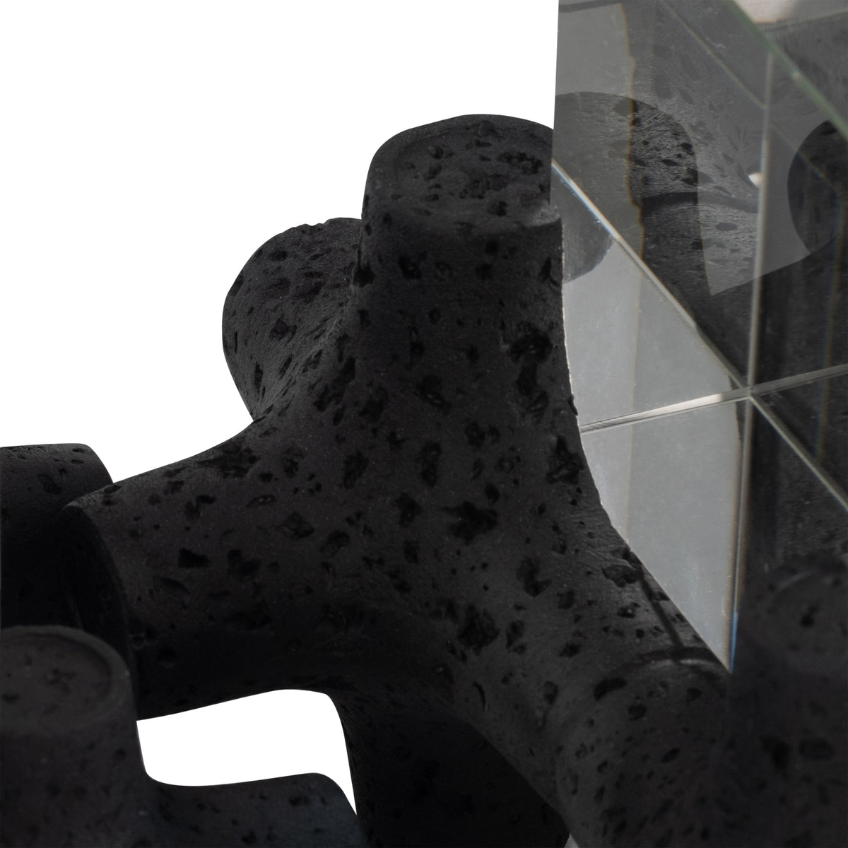 Casperoak Set of 2 Black Decor — 6″ — additional view