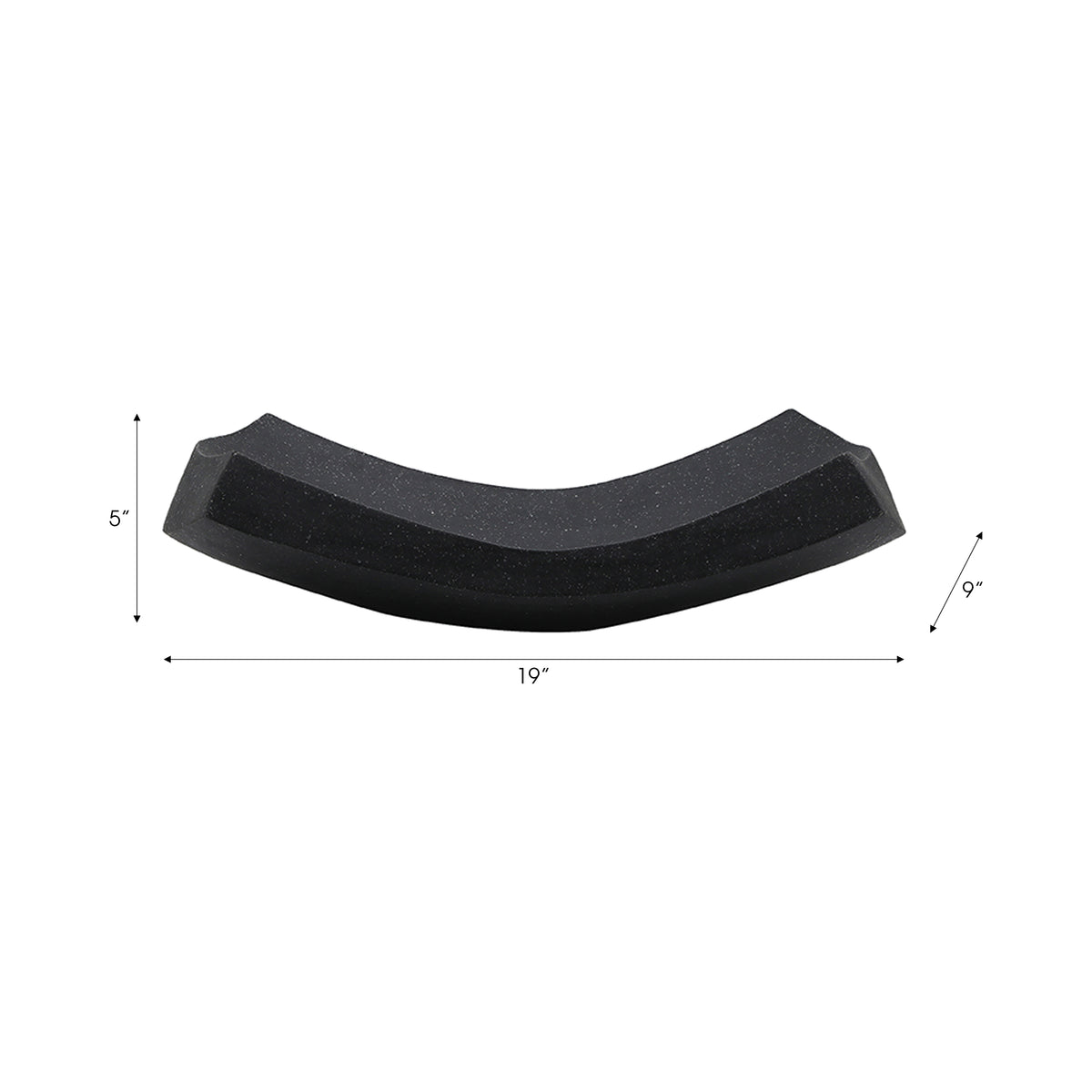 Duncanburn Black Tray — 5″ — additional view