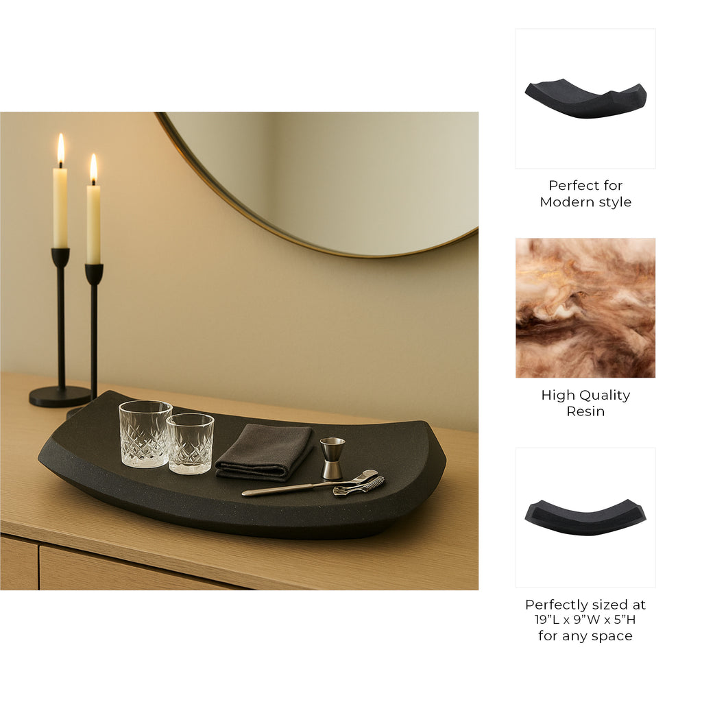 Duncanburn Black Tray — 5″ — additional view