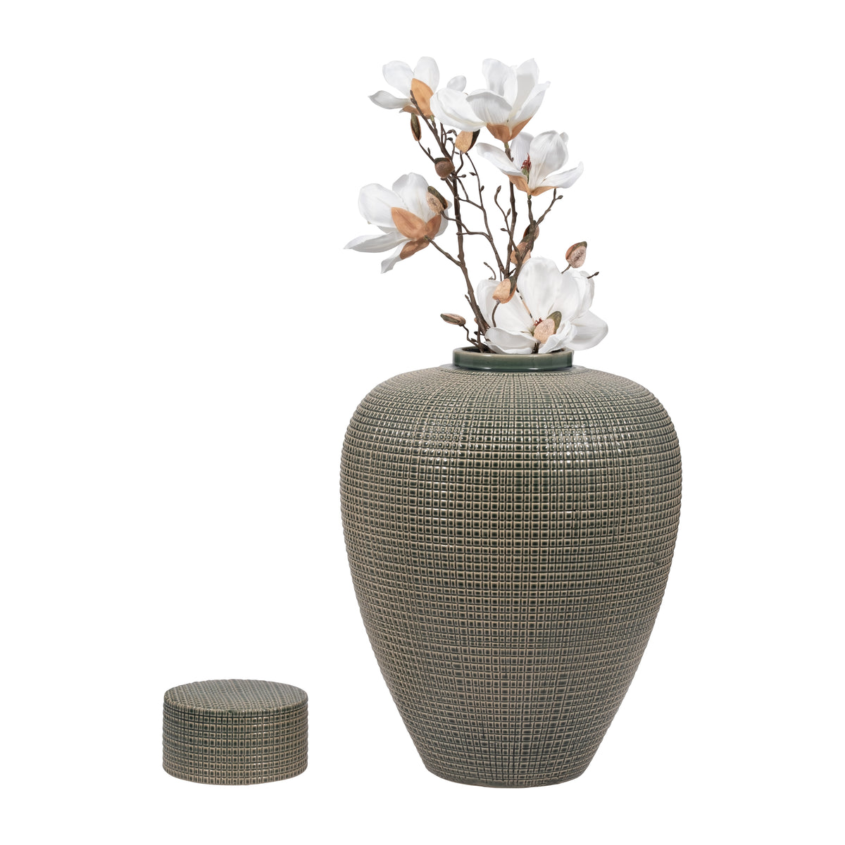 Eltonridge Green Vase — 21″ — additional view