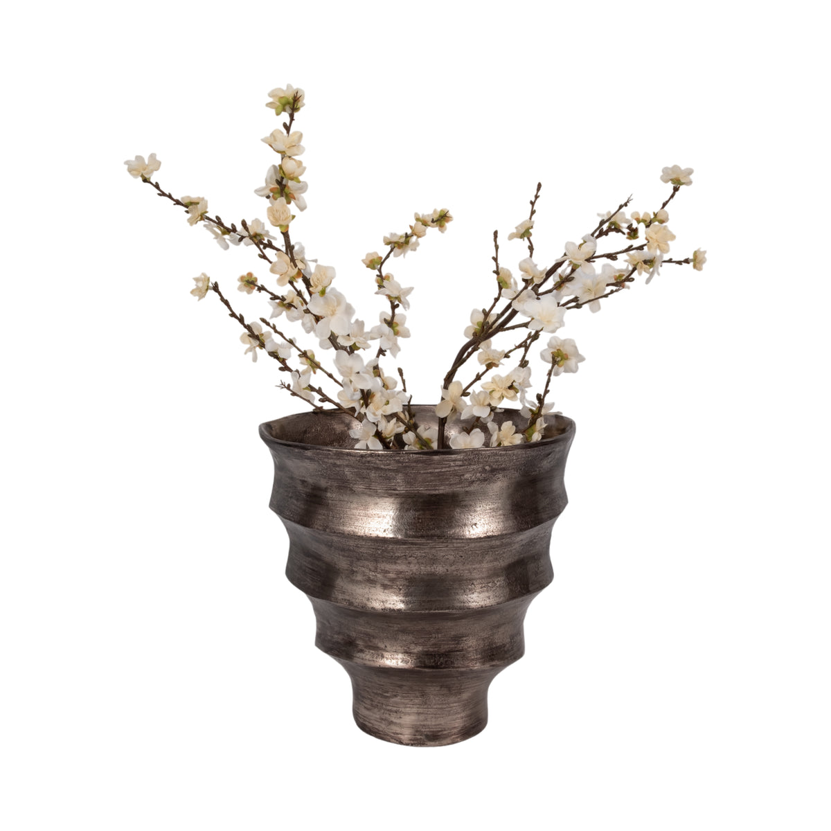 Dashstone Silver Vase — 13″ — additional view