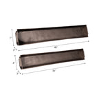 Heltonbrook Set of 2 Silver Tray — 3″ — additional view