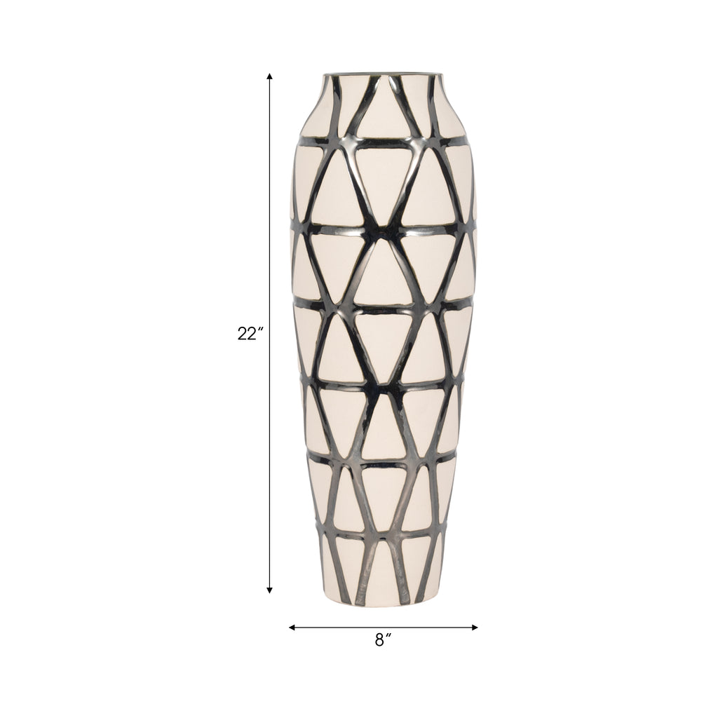 Coleford Ivory Vase — 22″ — additional view