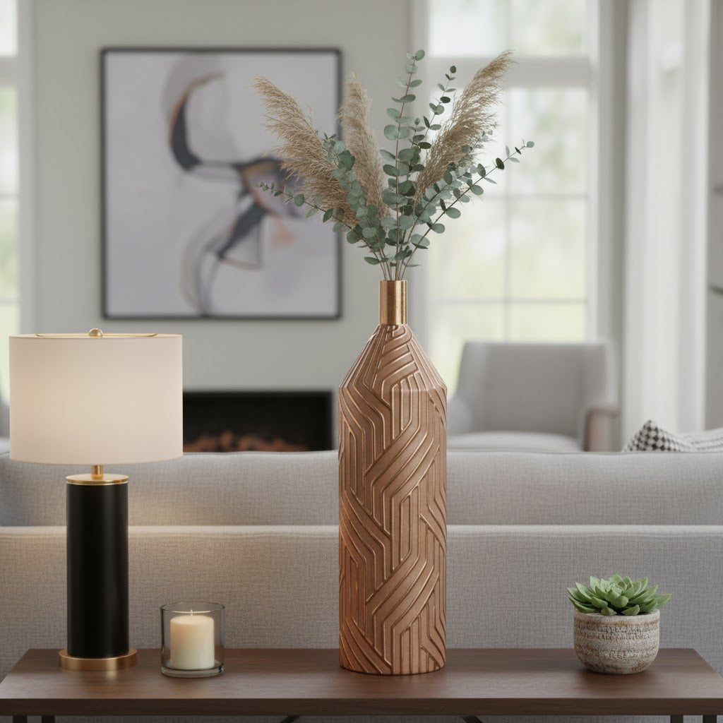 Eatonpark Brown Vase — 28″ — additional view