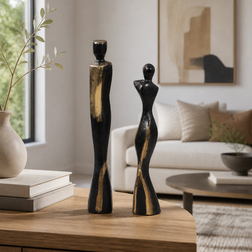 Aidenland Set of 2 Black Decor — 16″ — additional view