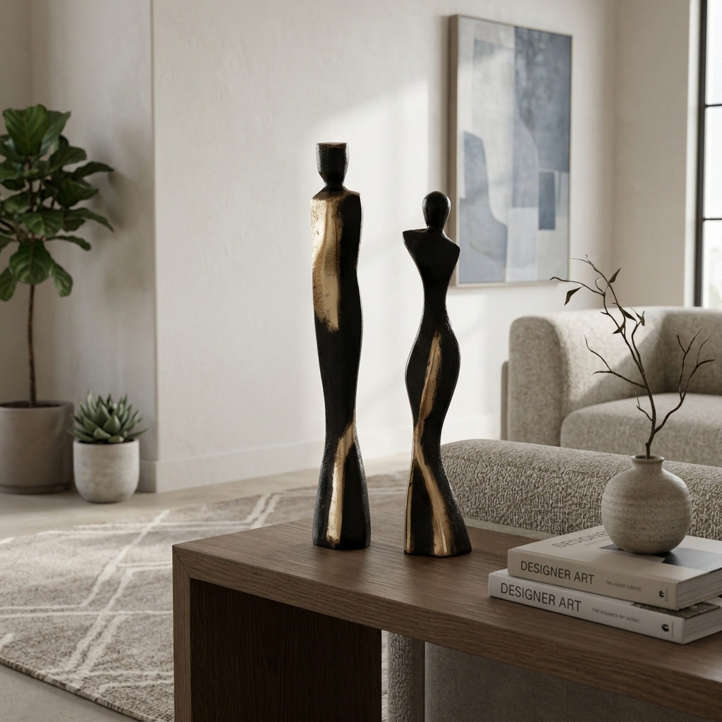 Aidenland Set of 2 Black Decor — 16″ — additional view