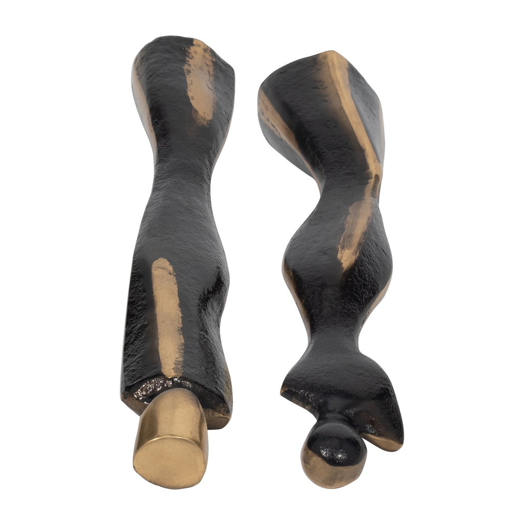 Aidenland Set of 2 Black Decor — 16″ — additional view