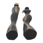 Aidenland Set of 2 Black Decor — 16″ — additional view