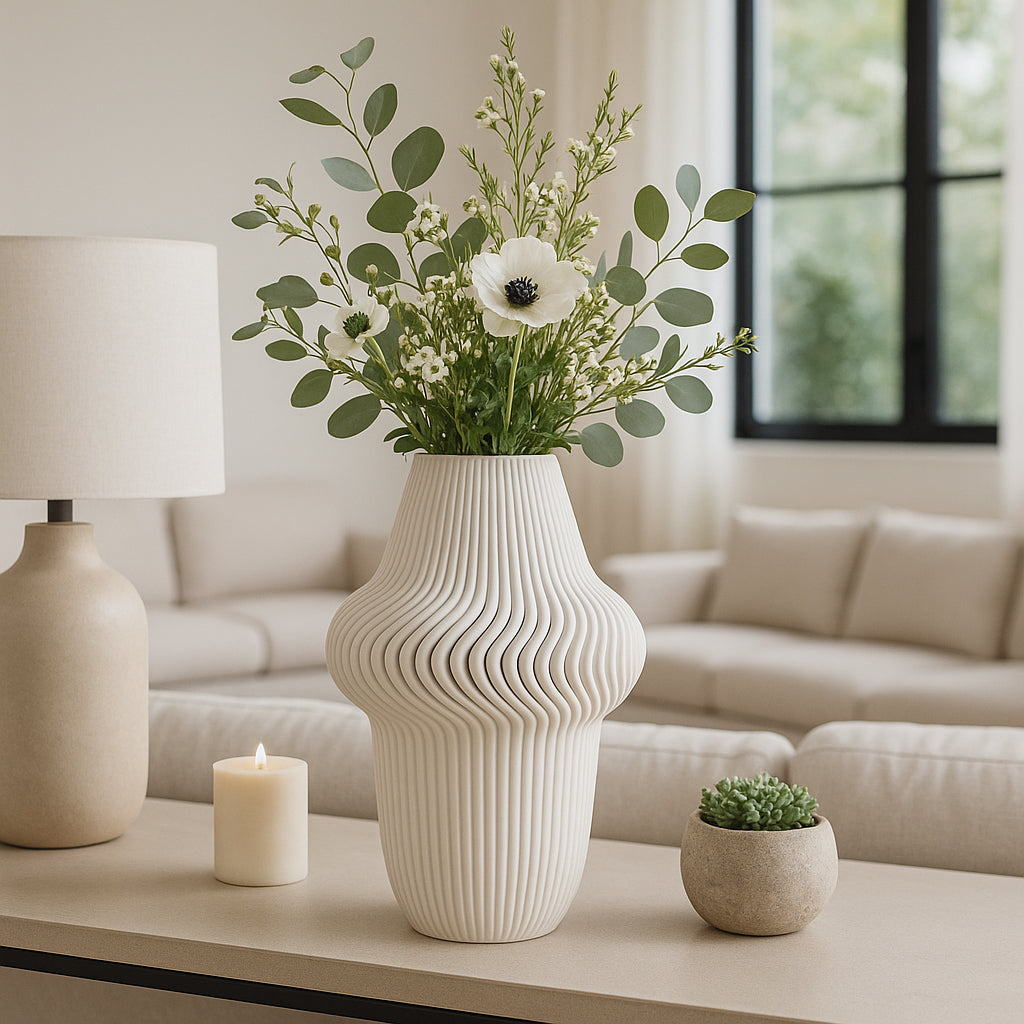 Deanfield Ivory Vase — 14″ — additional view