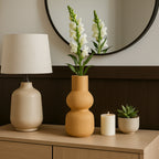 Morrisford Brown Vase — 12″ — additional view