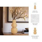Morrisford Brown Vase — 12″ — additional view