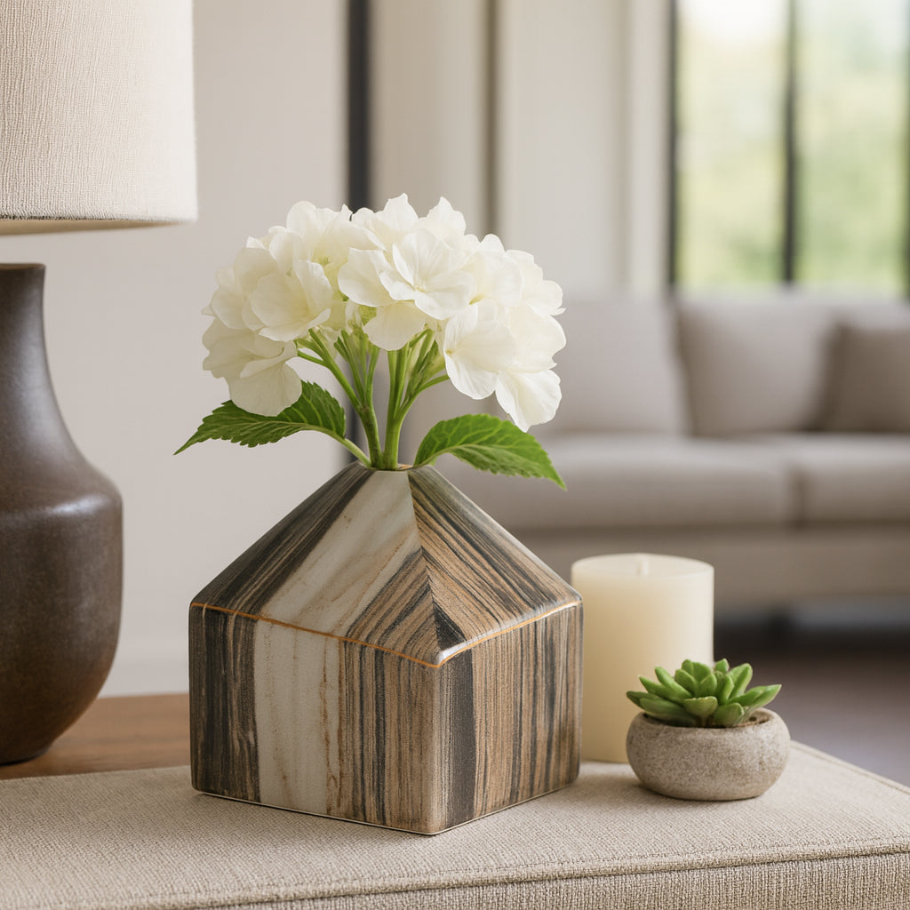 Boltonshaw Gray Vase — 5″ — additional view