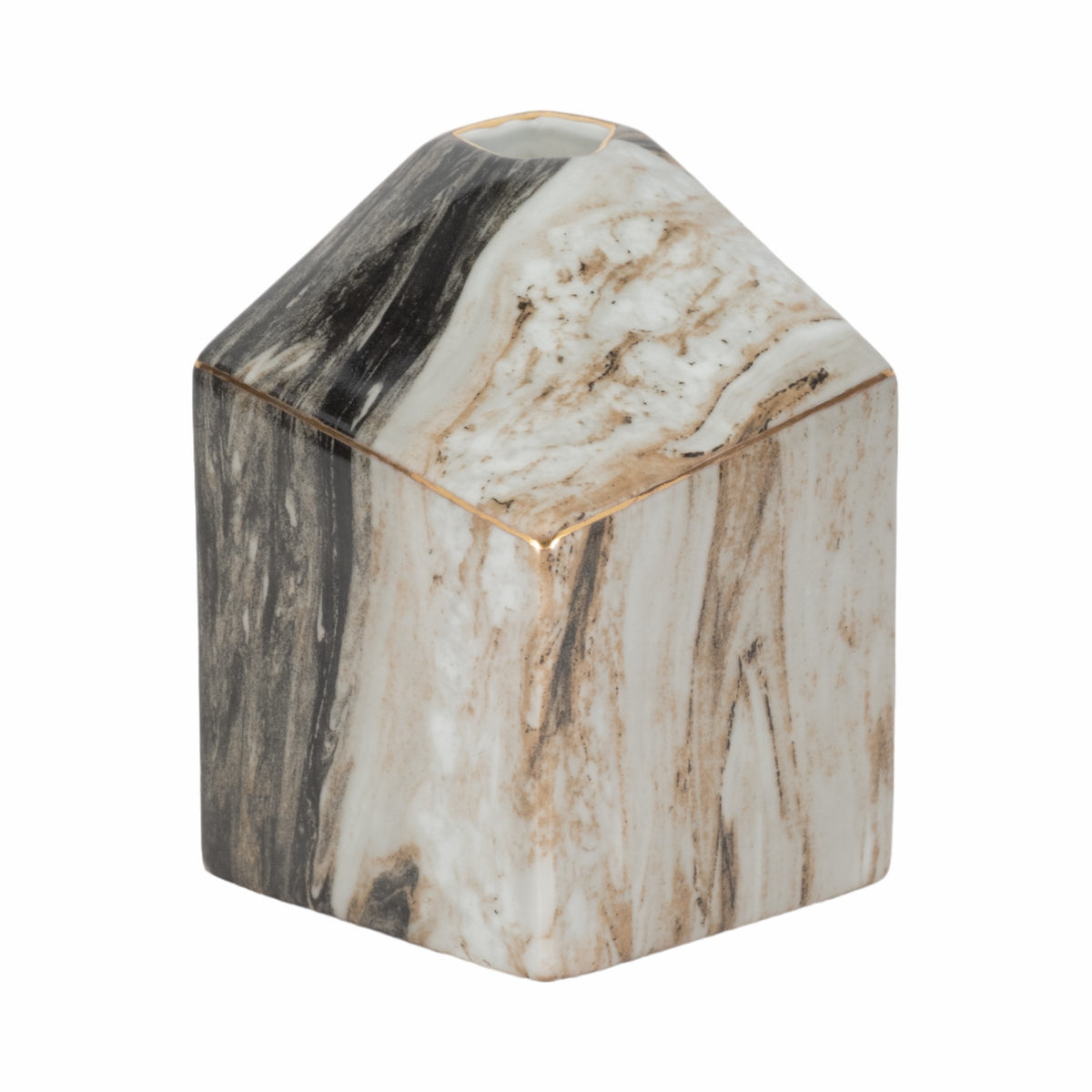 Boltonshaw Gray Vase — 7″ — additional view