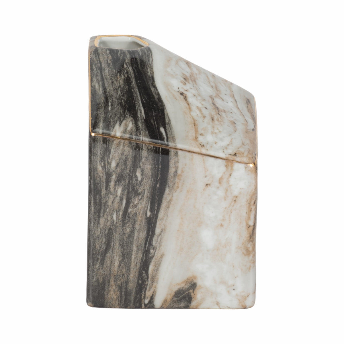 Boltonshaw Gray Vase — 7″ — additional view