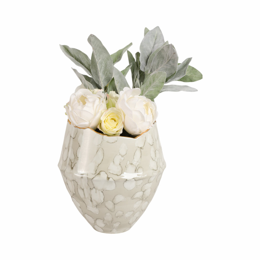 Hansonmill Ivory Vase — 10″ — additional view