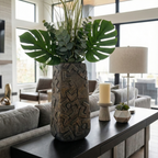 Evertonwind Bronze Vase — 17″ — additional view