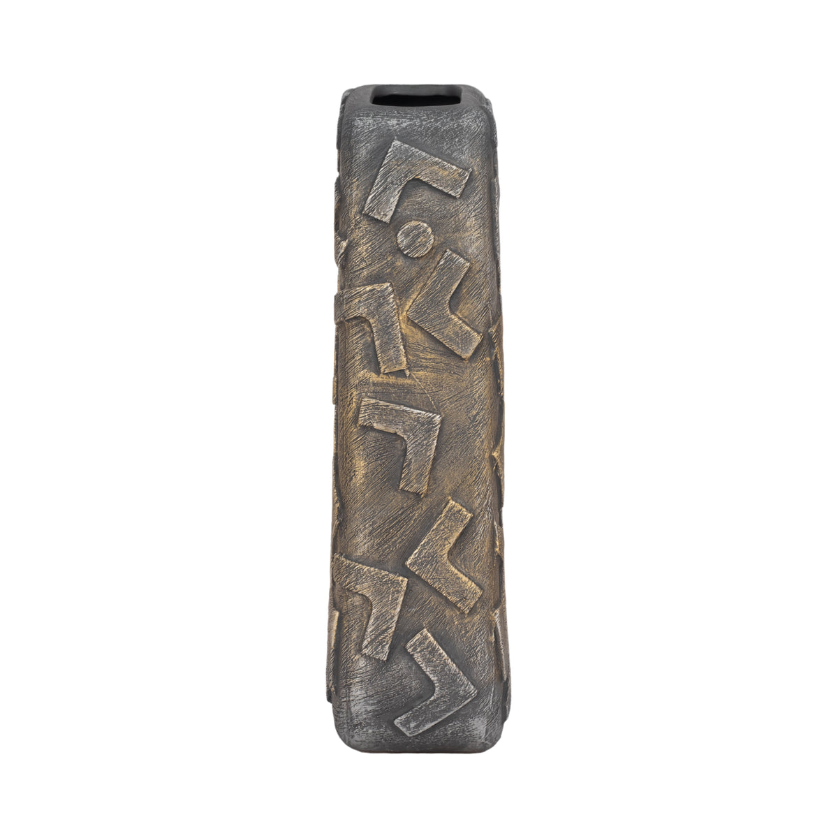 Evertonwind Bronze Vase — 17″ — additional view