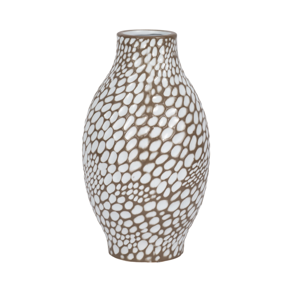 Harpermill Brown Vase — 14″ — additional view