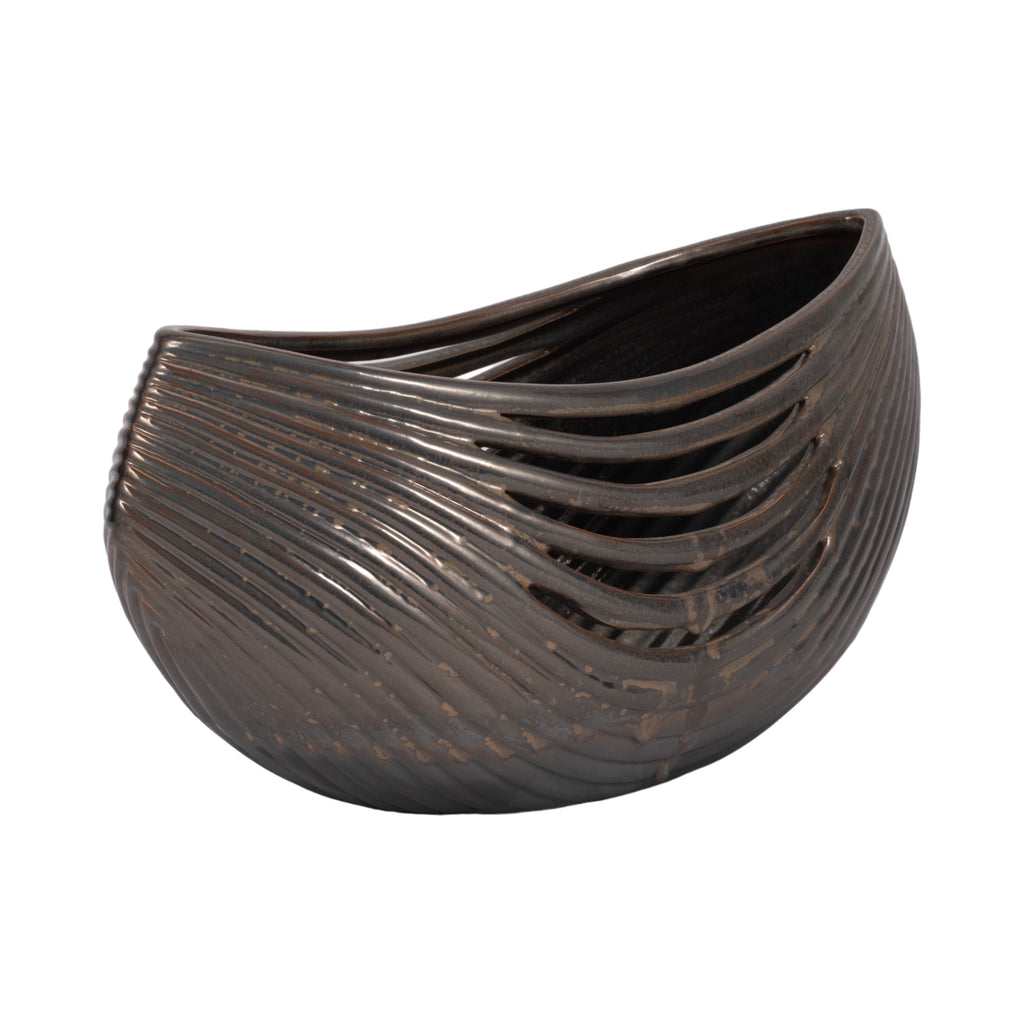 Calvinwind Bronze Bowl — 9″ — additional view