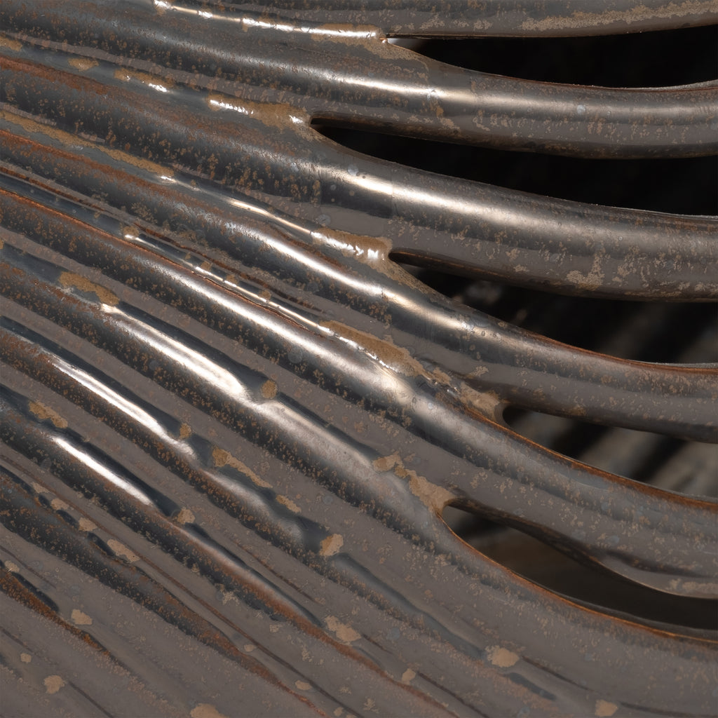 Calvinwind Bronze Bowl — 9″ — additional view