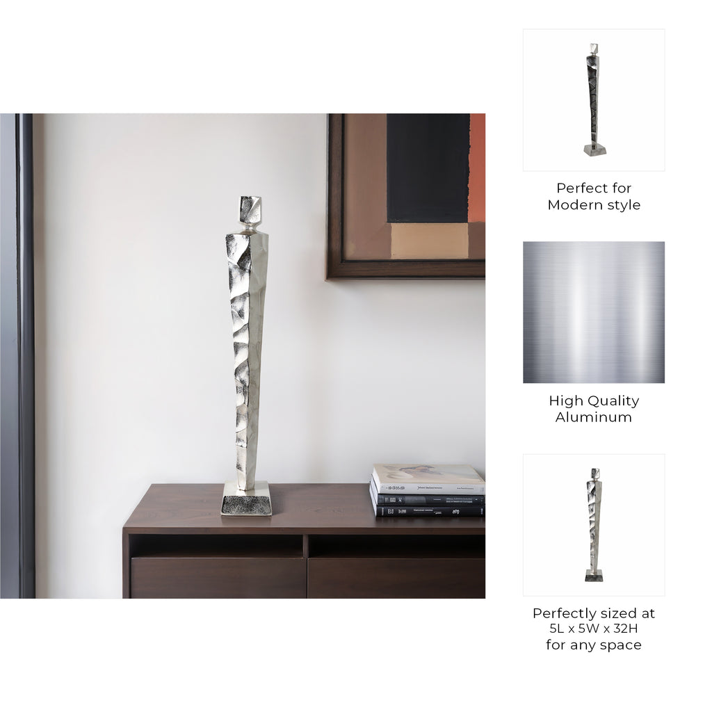Sheltonridge Silver Decor — 32″ — additional view