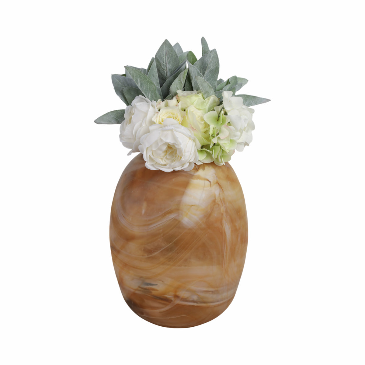 Bartonwood Brown Glass Vase — 14″ — additional view
