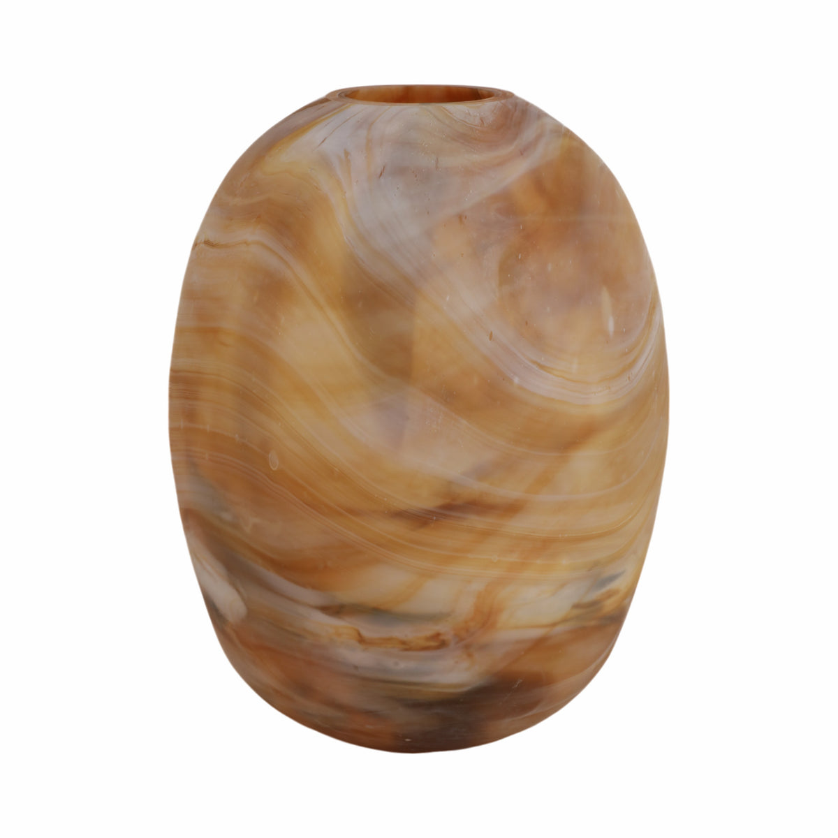 Bartonwood Brown Glass Vase — 14″ — additional view