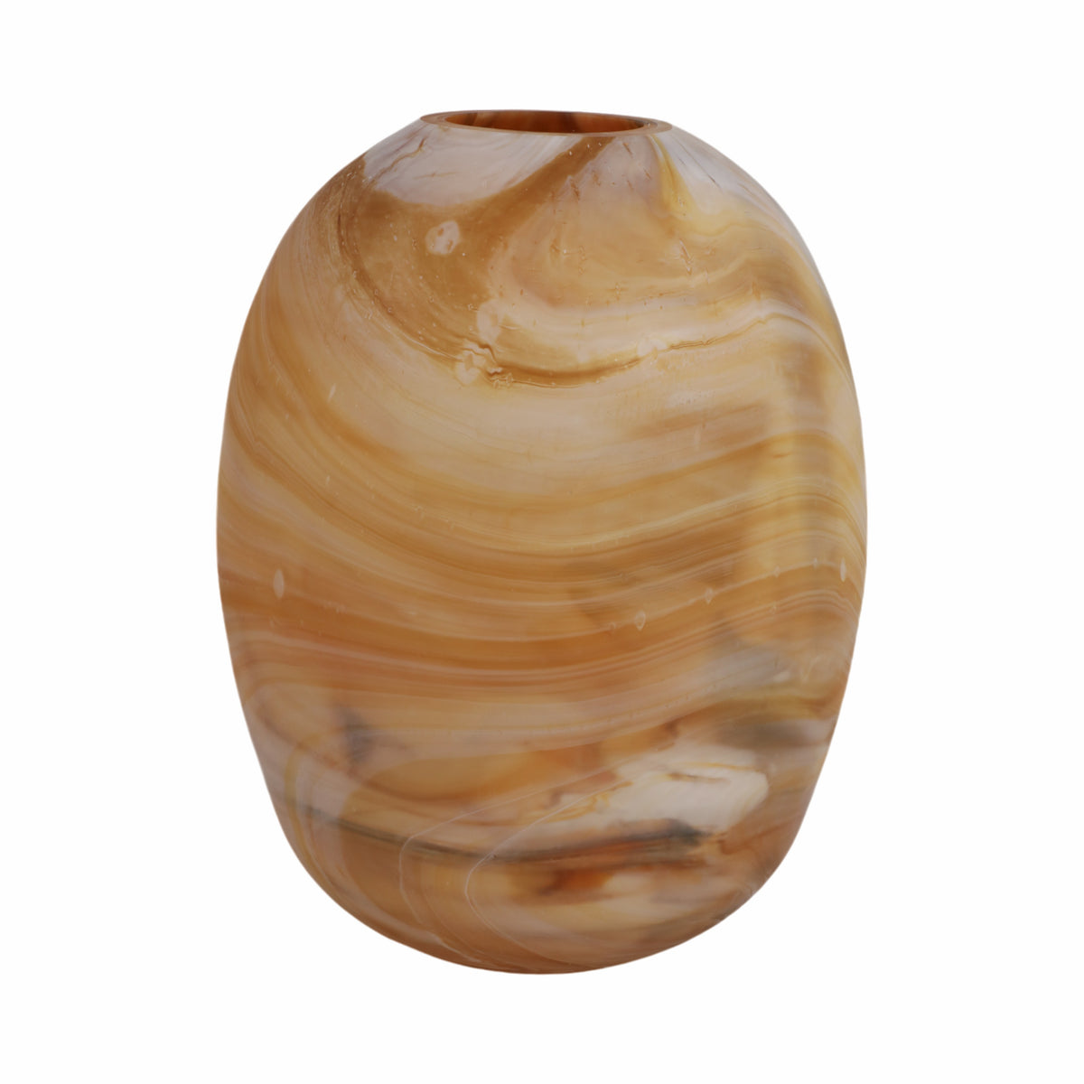 Bartonwood Brown Glass Vase — 14″ — additional view