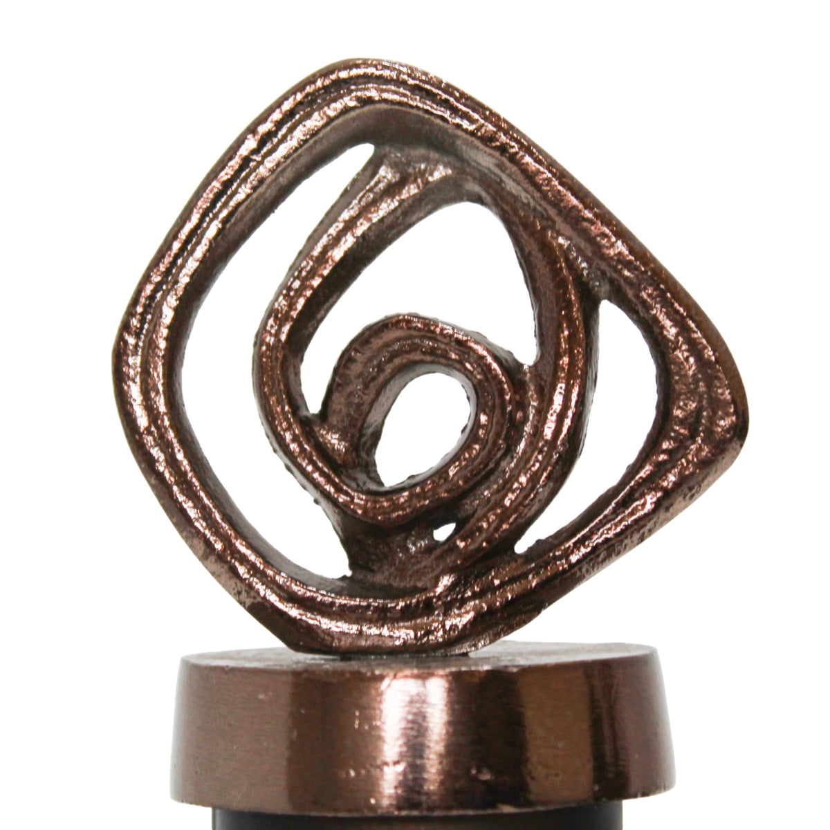 Finleygrove Bronze Glass Vase — 14″ — additional view