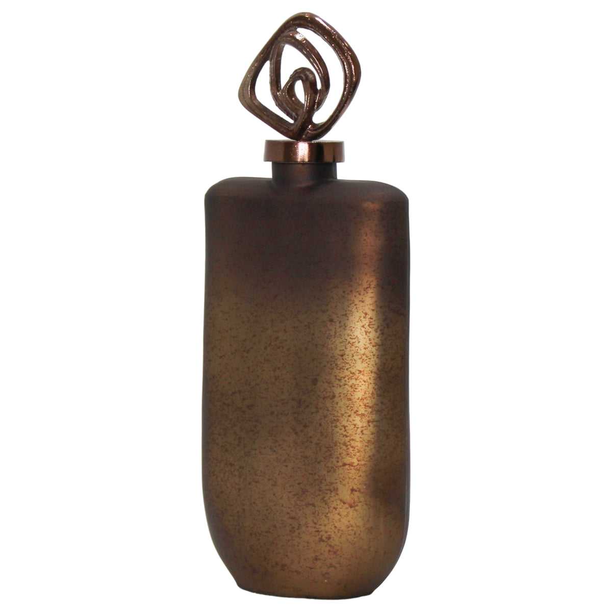 Finleygrove Bronze Glass Vase — 17″ — additional view