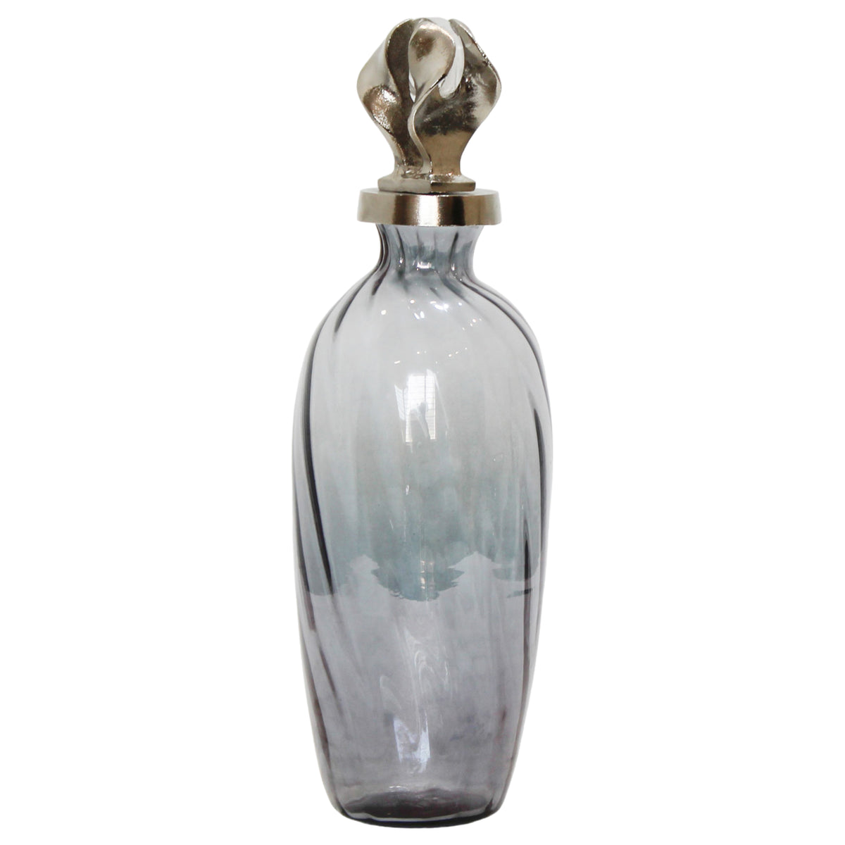 Fordhamdale Gray Glass Vase — 16″ — additional view