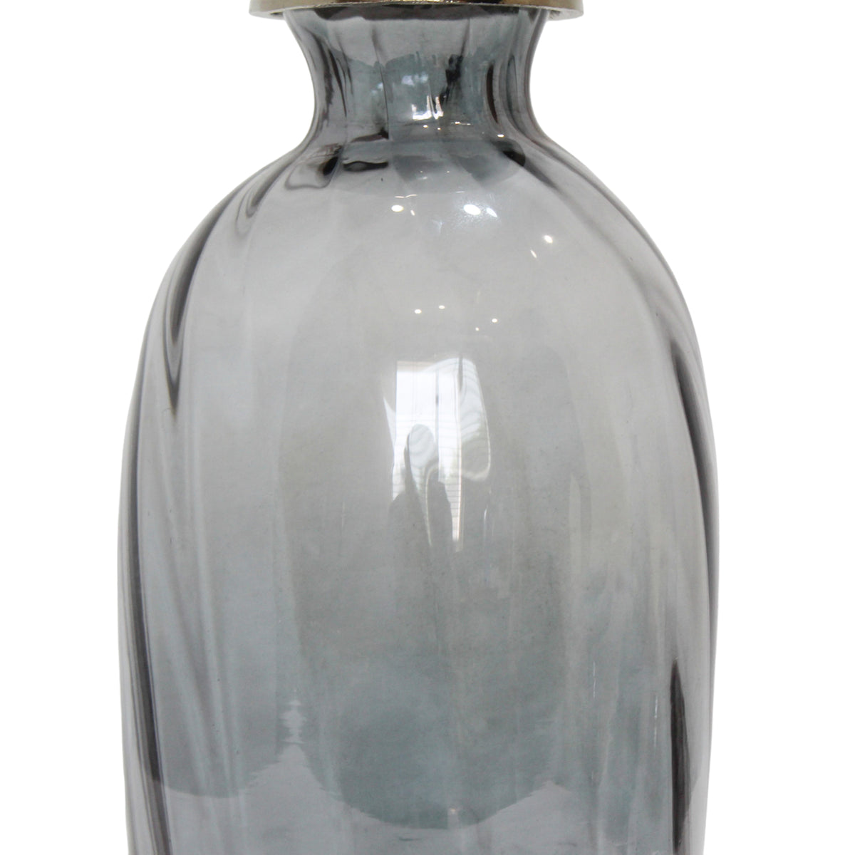 Fordhamdale Gray Glass Vase — 16″ — additional view
