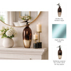Cedarford Bronze Glass Vase — 20″ — additional view