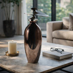 Cedarford Bronze Glass Vase — 22″ — additional view