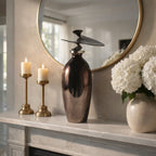 Cedarford Bronze Glass Vase — 22″ — additional view